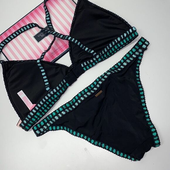 🔥🏖VICTORIA SECRET SWIMSUIT removable padded push-up/cheeky bottom New #4 - Picture 6 of 6